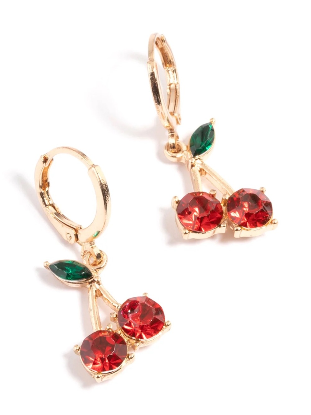 Cherry Drop Earrings Q1253